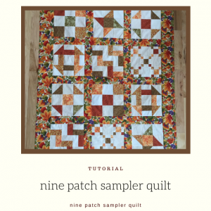 Nine Patch Quilt Block Workbook | Epida Studio