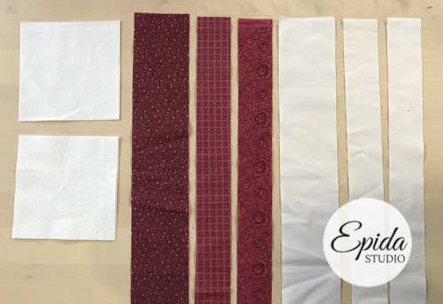Double Nine Patch Quilt Block Tutorial | Epida Studio