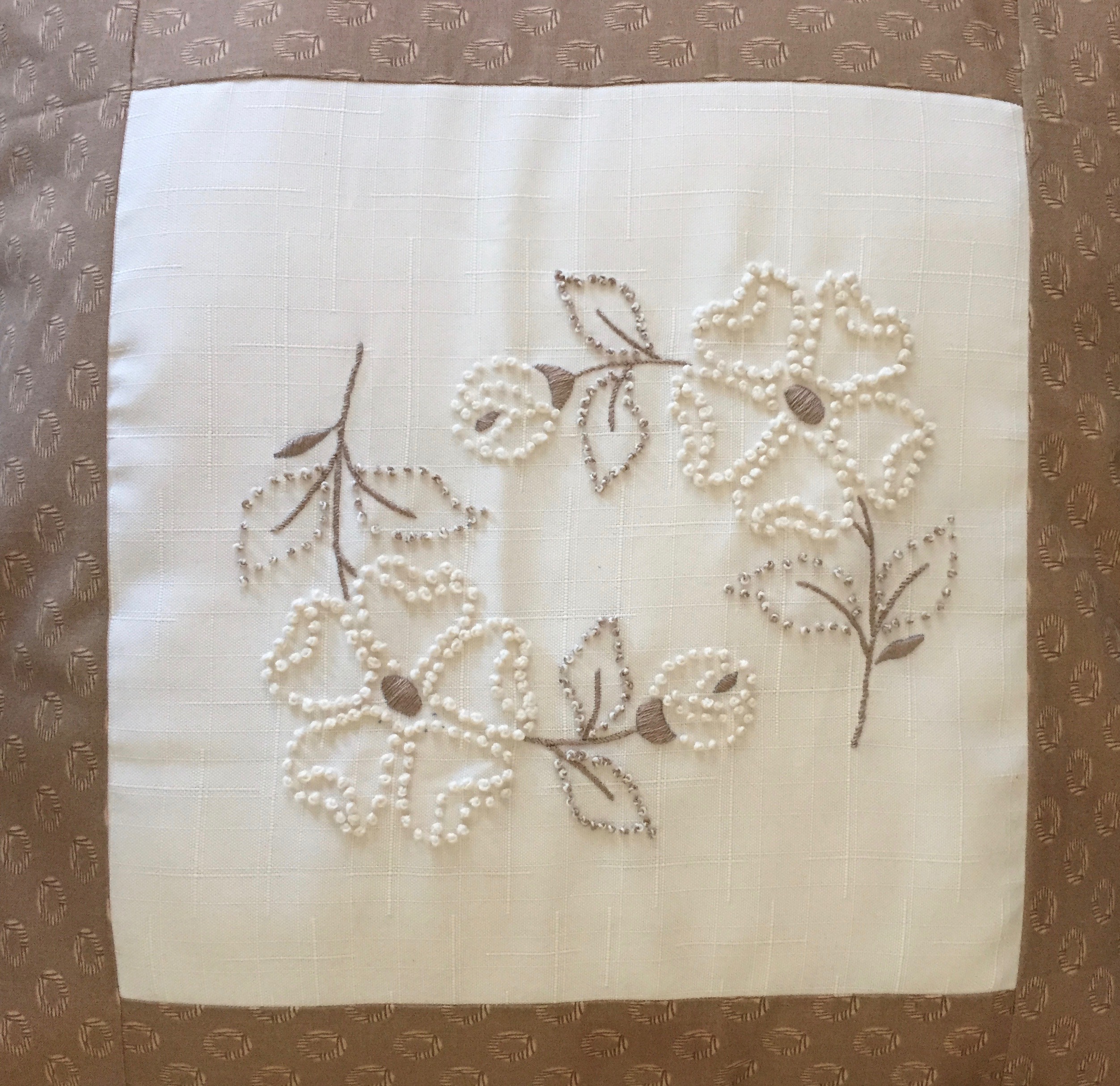 Tea towel pillow Epida Studio