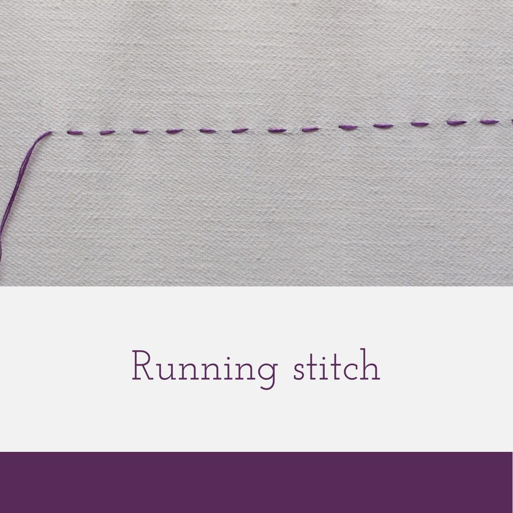 embroidery tutorial running stitch techniques and uses