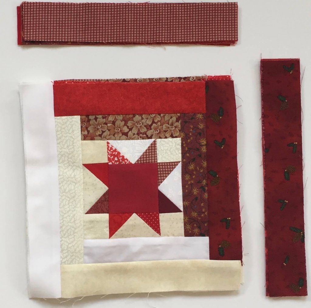 star log cabin pattern