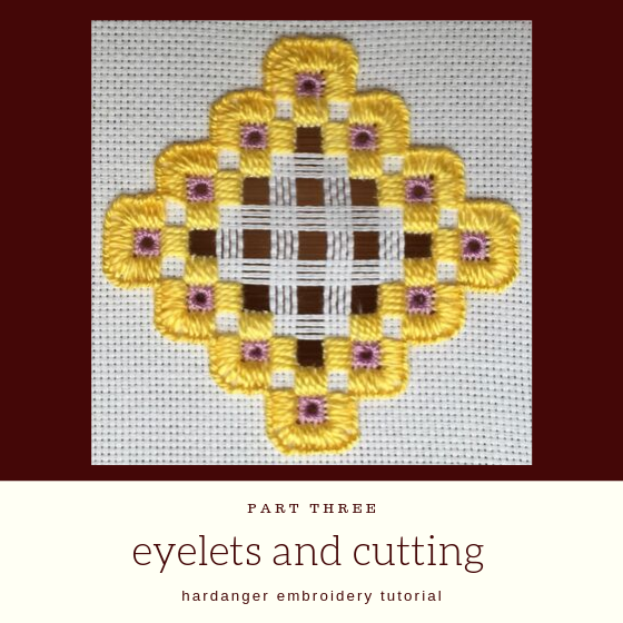 Everything you need for hardanger embroidery