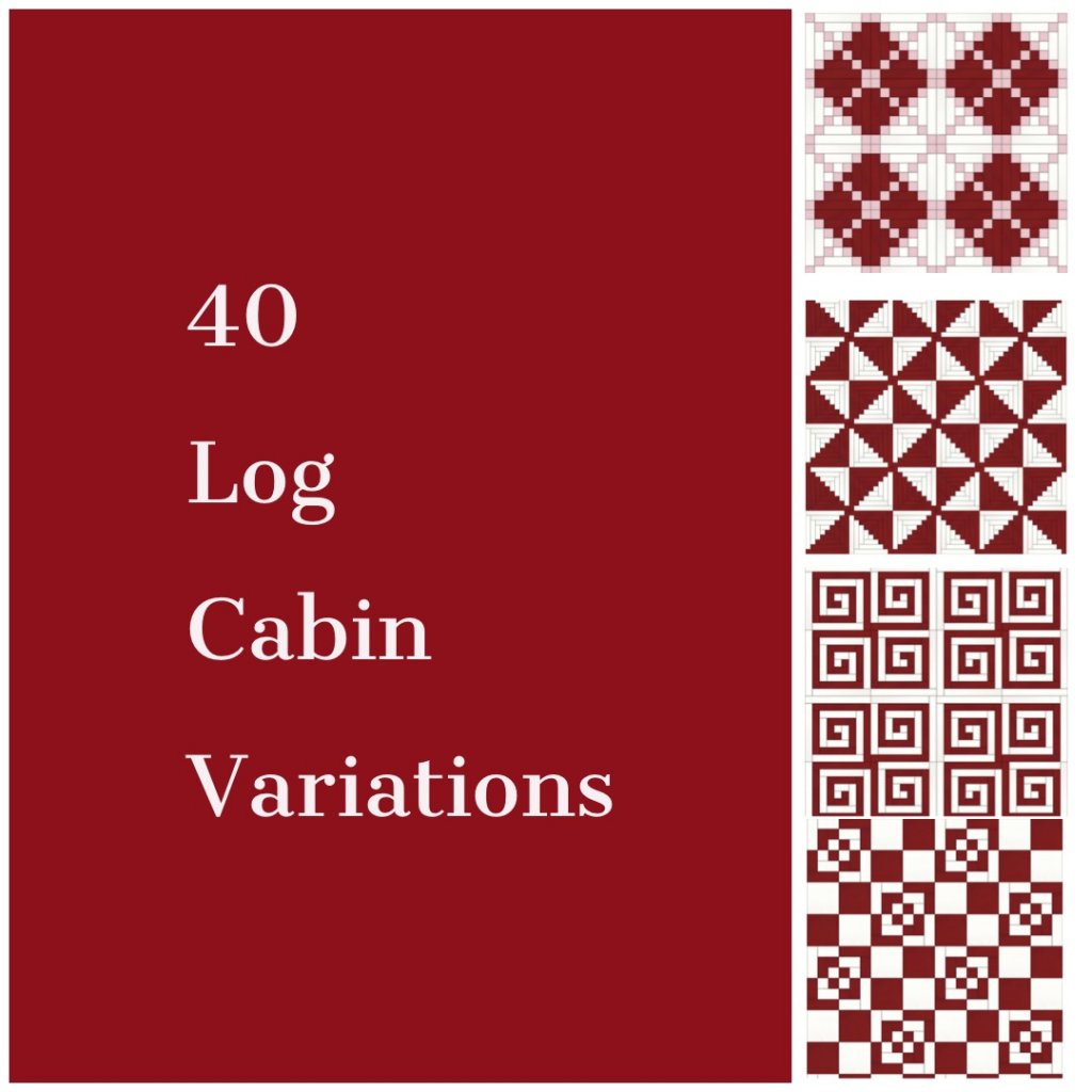 Log cabin block layouts 2025