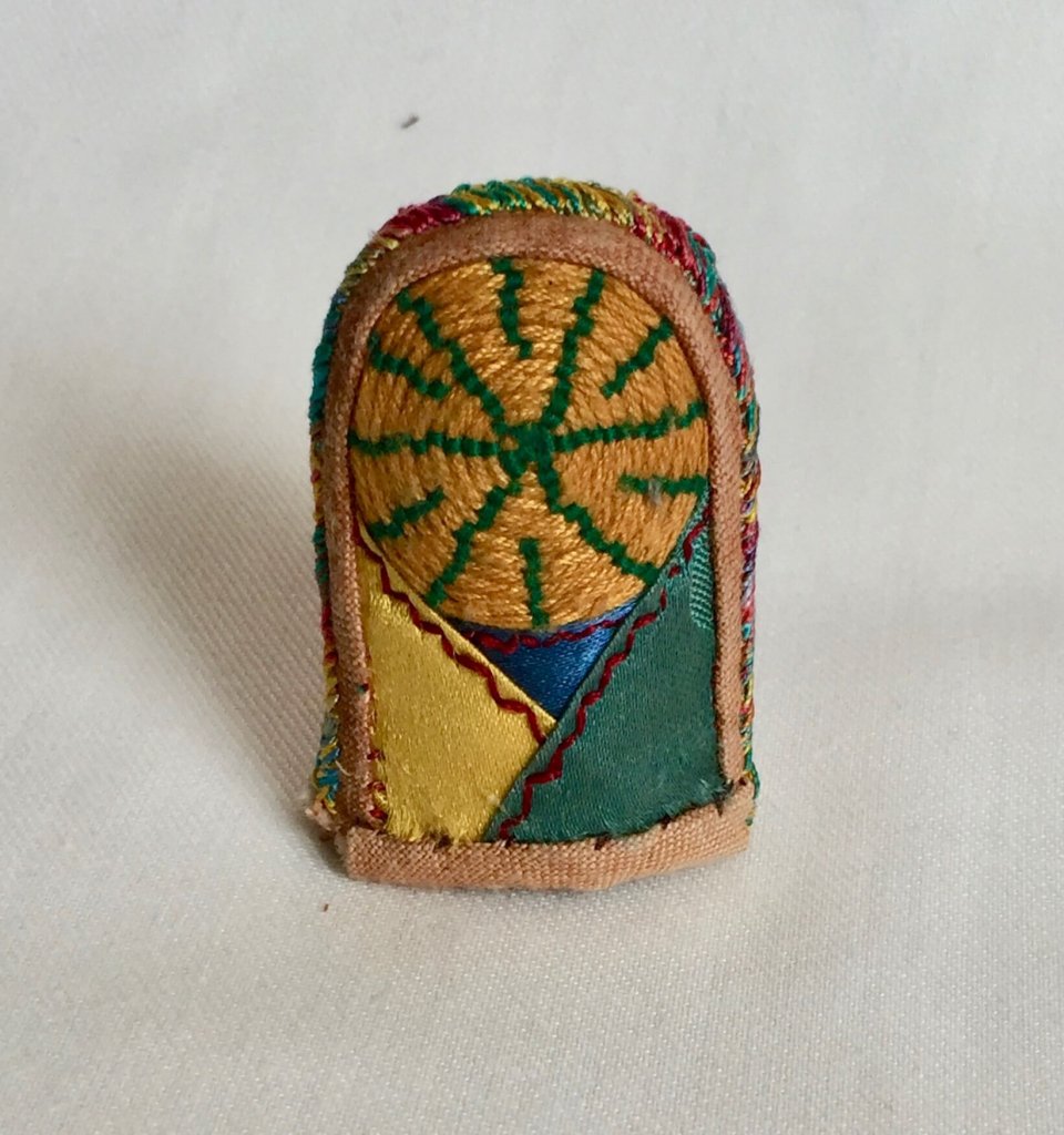 Hand-stitched Thimble