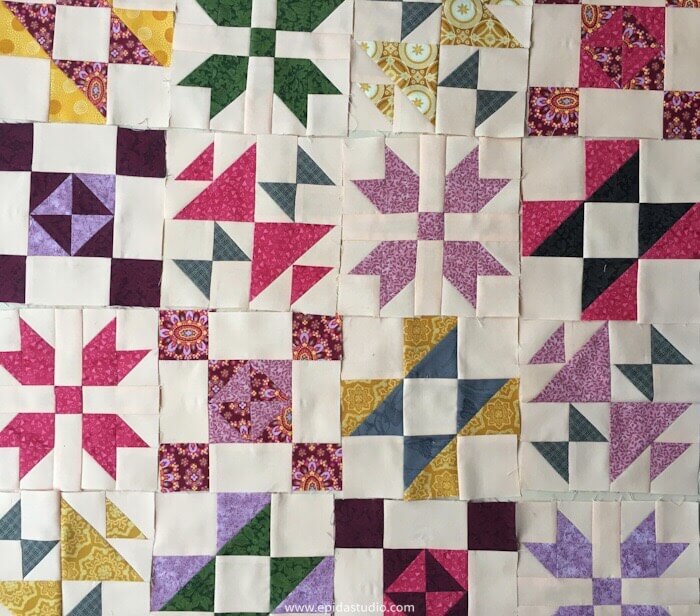 scrappy quilt blocks