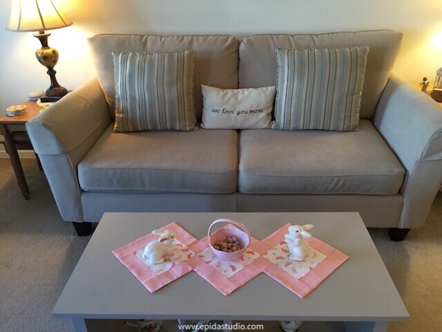 Diamonds Table Runner Pattern Epida Studio Diamonds Table Runner Pattern Epida, Living Room Coffee Table Runner