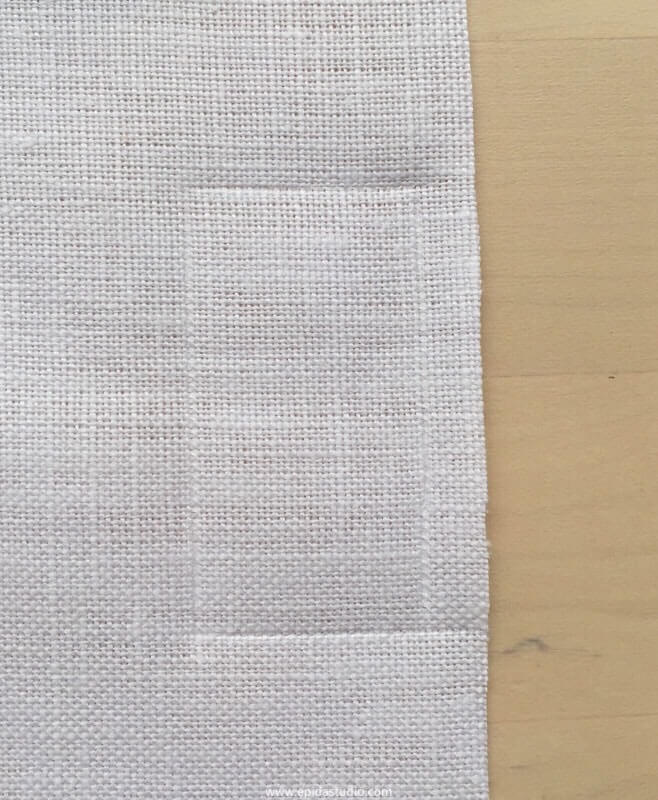 fabric marked by a hera