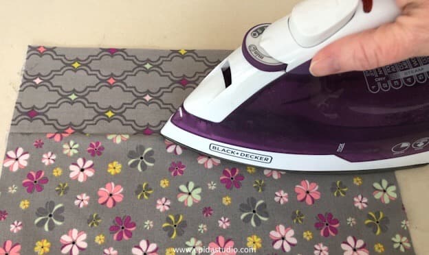 pressing fabric.