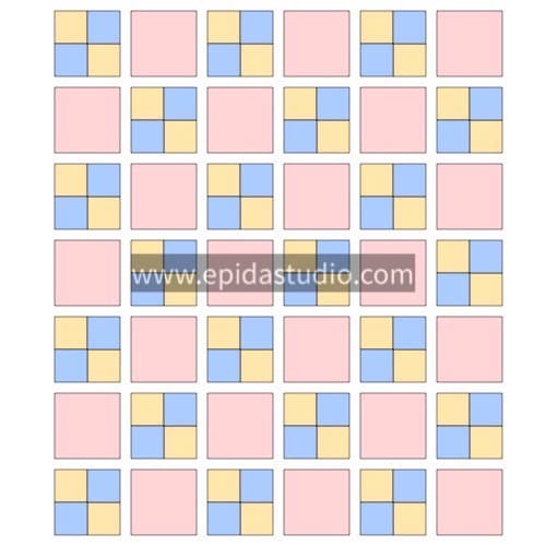 Easy Squares Quilt Tutorial | Epida Studio