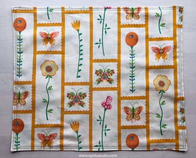 summer side of placemat.