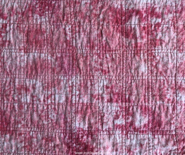 back of peaches and cream quilt.