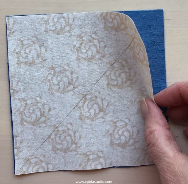 Split half square triangles the easiest method ever epida studio