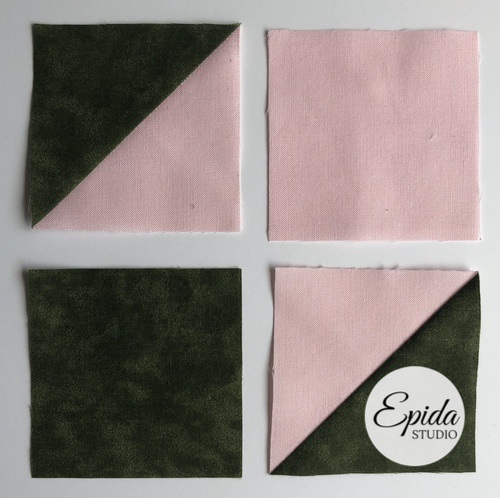 Algonquin Charm quilt block tutorial | Epida Studio