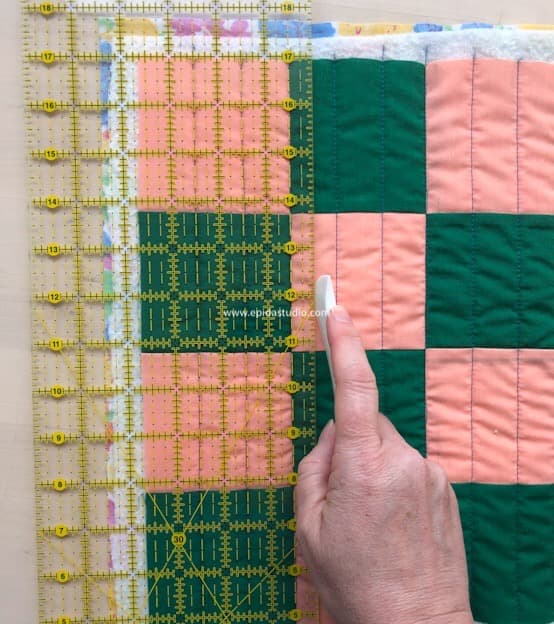Simple Quilting with Matchstick Lines Epida Studio