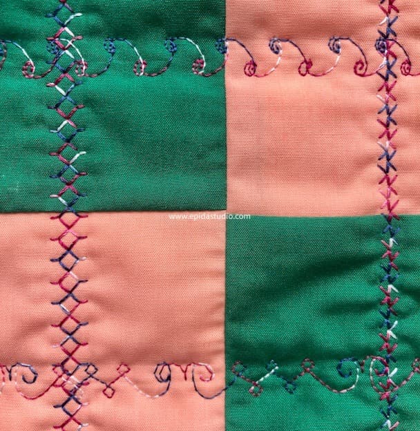 Simple Quilting with Decorative Stitches Epida Studio