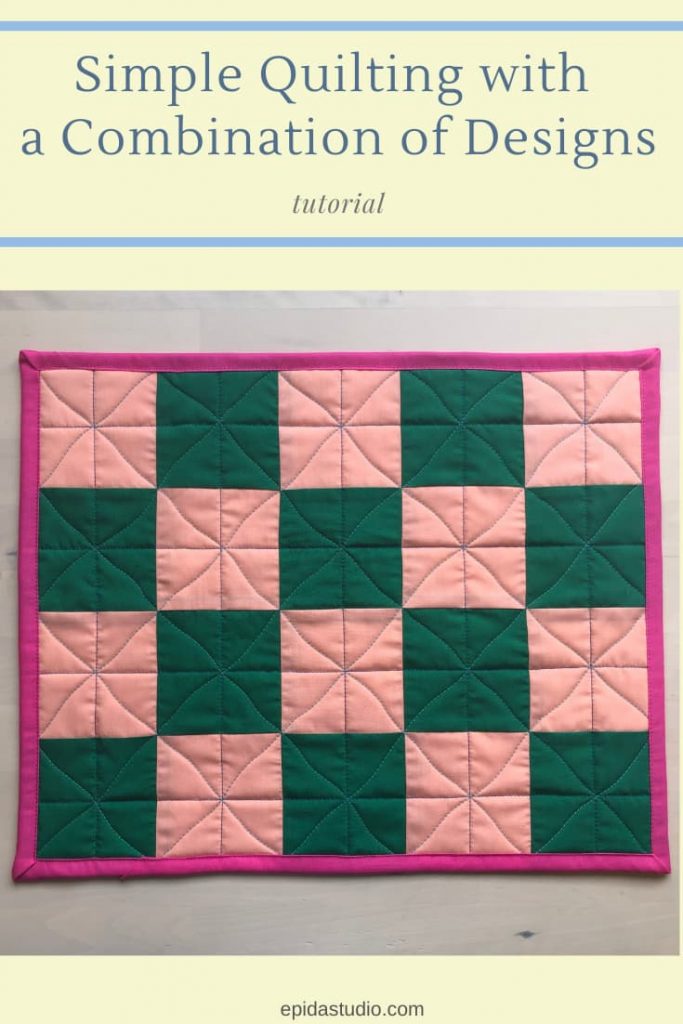 Simple Quilting with Design Combinations Epida Studio