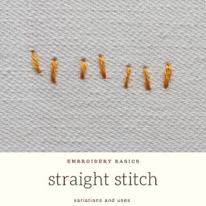 embroidery tutorial running stitch techniques and uses
