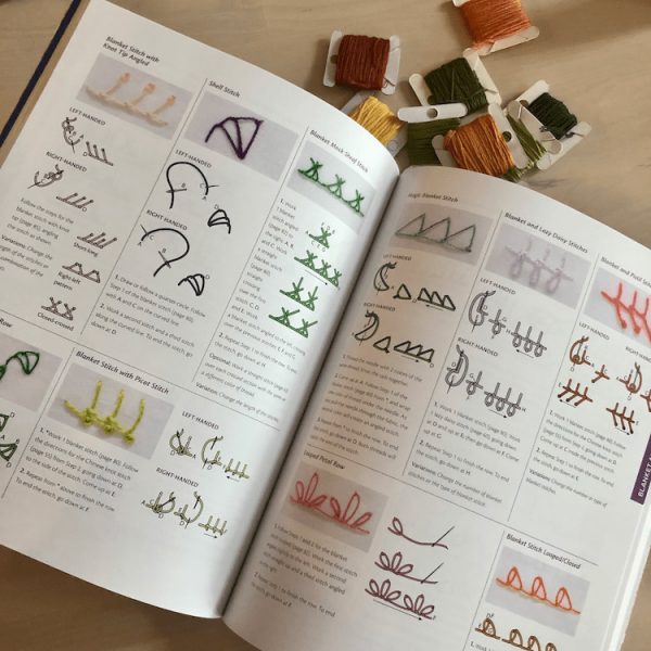 Hand Embroidery Dictionary book review Epida Studio