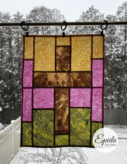 Rugged Cross window hanging pattern | Epida Studio