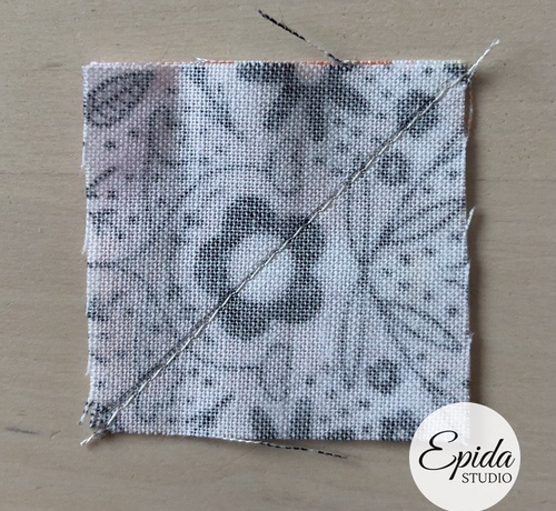 Greek Cross Quilt Block Tutorial | Epida Studio