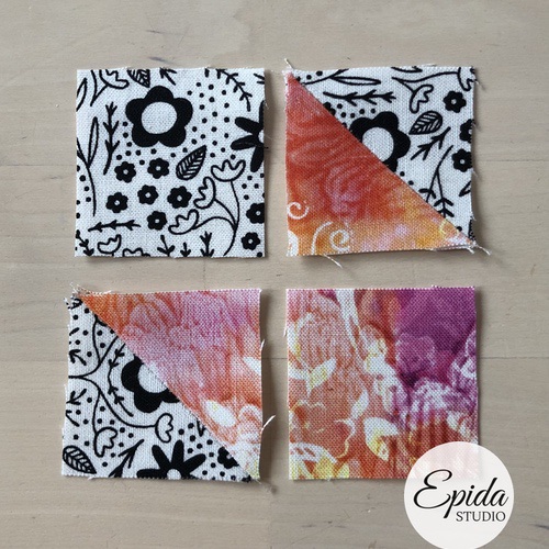 Greek Cross Quilt Block Tutorial | Epida Studio