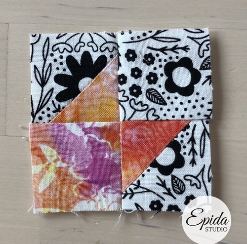Greek Cross Quilt Block Tutorial | Epida Studio