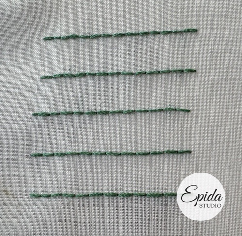 Five Tips for Back Stitch | Epida Studio